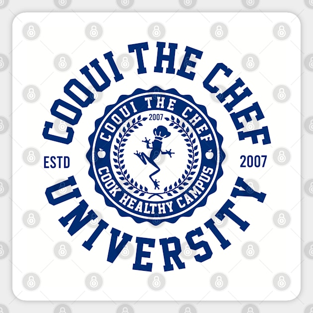 CTC UNIVERSITY - 2.0 Sticker by Coqui the Chef®